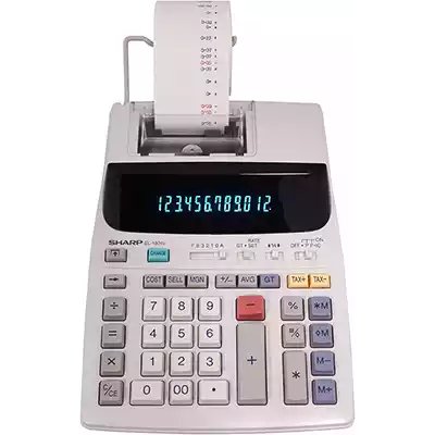 EL-1801V Two-Color Printing Calculator, Black/Red Print, 2.1 Lines/Sec