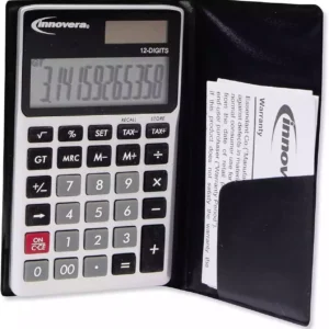 INNOVERA 15922 Handheld Calculator, 12-Digit LCD