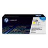 HP 123A, (Q3972A) Yellow Original LaserJet Toner Cartridge