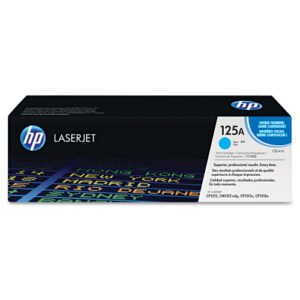 HP 125A, (CB541A) Cyan Original LaserJet Toner Cartridge