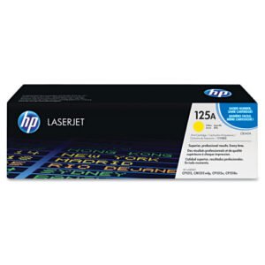 HP 125A, (CB542A) Yellow Original LaserJet Toner Cartridge