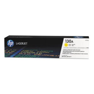 HP 130A, (CF352A) Yellow Original LaserJet Toner Cartridge