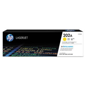 HP 202A, (CF502A) Yellow Original LaserJet Toner Cartridge