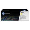 HP 305A, (CE412A) Yellow Original LaserJet Toner Cartridge