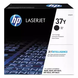 HP 37Y, (CF237Y) Extra High-Yield Black Original LaserJet Toner Cartridge (2)