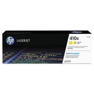 HP 410X, (CF412X) High-Yield Yellow Original LaserJet Toner Cartridge