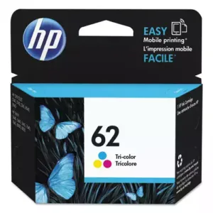 HP 62 Tri-color Original Ink Cartridge (C2P06AN) (2)