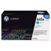 HP 645A, (C9731A) Cyan Original LaserJet Toner Cartridge