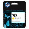 HP 712, (3ED69A) Yellow Original Ink Cartridge