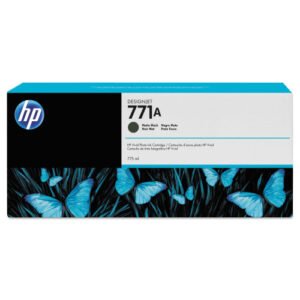 HP 771, (B6Y15A) Matte Black Original Ink Cartridge