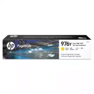 HP 976Y, (L0R07A) Extra High-Yield Yellow Original PageWide Cartridge