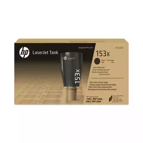 HP153X, (W1530X) High-Yield Black Original LaserJet Tank Toner Reload Kit