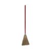 Boardwalk Corn Fiber Lobby/Toy Broom, Corn Fiber Bristles, 39" Overall Length, Red, 12/Carton (951TCT)