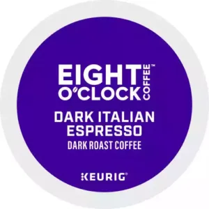 Eight O'Clock K-Cup Dark Italian Espresso Coffee (0631)