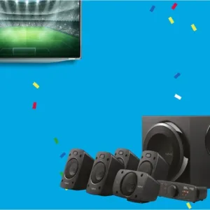 Logitech Z906 5.1 Speaker System - 500 W RMS - DTS, Dolby Digital, 3D Sound