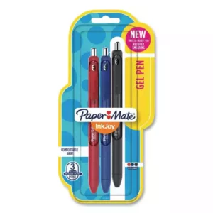 Paper Mate InkJoy Gel Pen, Retractable, 3Pack (1951639)