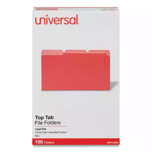Bright color-great for color-coding and preventing misfiles. High-quality 11 pt. stock resists tearing. Bottom triple-scored for 3/4", no-sag expansion.
