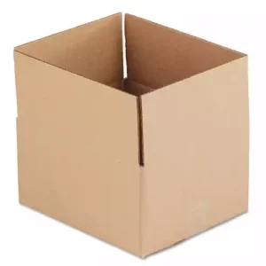 Sturdy and economical 200-lb test corrugated Kraft boxes. Heavy-duty ECT-32-C Flute corrugated material. Shipped flat, they assemble easily with shipping tape (sold separately).