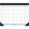 AT-A-GLANCE Desk Pad, 24 x 19, White Sheets, Black Binding, Black Corners, 12-Month (Jan to Dec): 2025 (AAGSW23000)