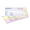 Adams Receipt Book, Three-Part Carbonless, 2.75 x 7.19, 50 Forms Total (ABFTC2701)