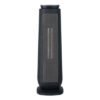 AleraCeramic Heater Tower with Remote Control, 1,500 W, 7.17 x 7.17 x 22.95, Black (ALEHECT24)