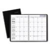 AT-A-GLANCE DayMinder Monthly Planner, Academic Year, Ruled Blocks, 12 x 8, Black Cover, 14-Month (July to Aug): 2024 to 2025 (AAGAY200)