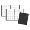 AT-A-GLANCE Contemporary Lite Weekly/Monthly Planner, 8.75 x 7, Black Simulated Leather Cover, 12-Month (Jan to Dec): 2025 (AAG7054XL05)