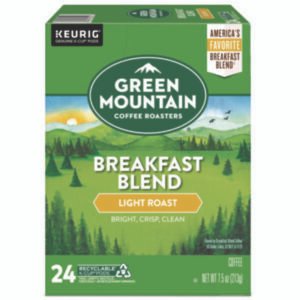 Green Mountain Coffee Breakfast Blend Coffee K-Cup Pods, 24/box (GMT6520)