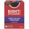 Eight O'Clock Dark Italian Espresso Coffee K-Cups, 24/Box (GMT6408)