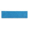 Rubbermaid Commercial Adaptable Flat Mop Pads, Microfiber, 19.5 X 5.5, Blue (RCP2132427)