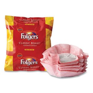 Folgers Coffee Filter Packs, Classic Roast, .9 Oz, 10 Filters/pack, 4 Packs/carton (FOL06239)