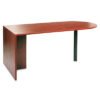 Alera Valencia Series D-Top Desk, 71" X 35.5" X 29.63", Medium Cherry (ALEVA277236MC)