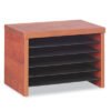 Alera Valencia Series Under-Counter File Organizer, 6 Sections, 15.75" x 9.88" x 10.88", Cherry (ALEVA316012MC)