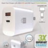 ByTech Wall Charger, 60 W, White (BTHCLPDW6105WT)