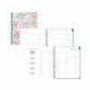Blue Sky Ditsy Dapple Light CYO Cover Weekly/Monthly Lesson Planner, 2024-2025, Nine Classes, Multicolor Cover, (144) 11 x 8.5 Pages (BLS132002)