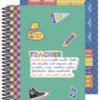 Carson-Dellosa Education Teacher Planners, Weekly/Monthly, Two-Page Spread, 11 x 8.5, Multicolor Cover, We Stick Together Theme (CDP105050)
