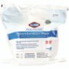 Clorox Healthcare Bleach Germicidal Wipes, Refill for Bucket, 1-Ply, 12 x 12, Unscented, White, 110/Bag (CLO30359)