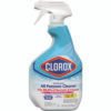 Clorox Disinfecting All Purpose Cleaner Spray, Crisp Lemon Scent, 32 oz Bottle, 9/Carton (CLO60044CT)