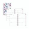 Blue Sky Laila Create-Your-Own Cover Weekly/Monthly Planner, Wildflower Artwork, 8 x 5, Purple/Blue/Pink, 12-Month (Jan to Dec): 2025 (BLS137276)