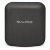 Alpine Industries Hemlock Commercial Automatic 120V Hand Dryer, 6.69 x 11.41 x 12.31, Stainless Steel, Black (ALHALP40010BLA)