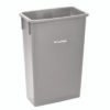 Alpine Industries Slim 23 Gallon Indoor Trash Can, Plastic, Gray (ALH477GRY)