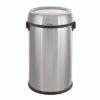 Alpine Industries 17 Gallon Stainless Steel Commercial Trash Can with Swing Lid (ALHALP47065L1)
