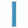 AdirOffice Steel Storage Locker, 1 Compartment, 12 x 12 x 72, Blue (ALHI629201BLU)