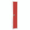 AdirOffice Steel Storage Locker, 1 Compartment, 12 x 12 x 72, Red (ALHI629201RED)