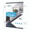 AdirOffice Clear Suction Acrylic Window Sign Holder, 8 x 11, Clear Frame, 2/Pack (ALHI6398511WSH2)