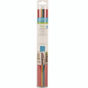 Cricut Premium Permanent Vinyl, 12 x 12, Assorted Colors, 6/Pack (CCU2005213)