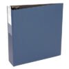 Avery Economy Non-View Binder With Round Rings, 3 Rings, 3" Capacity, 11 X 8.5, Blue, (4600) (AVE04600)