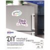 Avery Printable Magnet Sheets, 8.5 X 11, White, 5/pack (AVE3270)