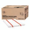 Boardwalk Antimicrobial Foodservice Wipers, 1-Ply, 12 x 21, Red/White, 150/Carton (BWKFS150W)