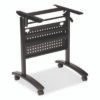 Alera Valencia Flip Training Table Base, Modesty Panel, 28.5w x 19.75d x 28.5h, Black (ALEVA734836BK)